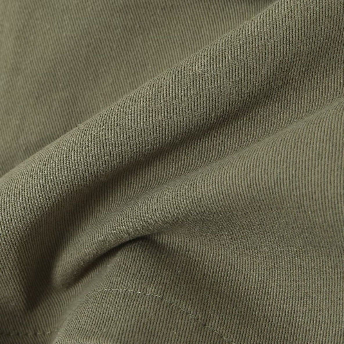 Army Green Belted Skirt