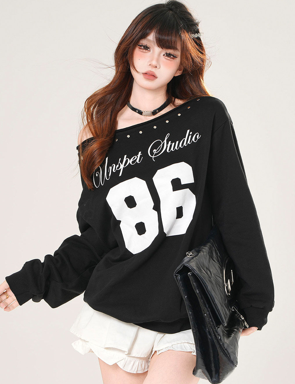 Asymmetric Sunset Sweatshirt