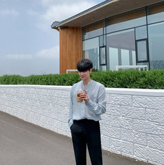 Autumn Casual Linen Long Sleeve Shirt