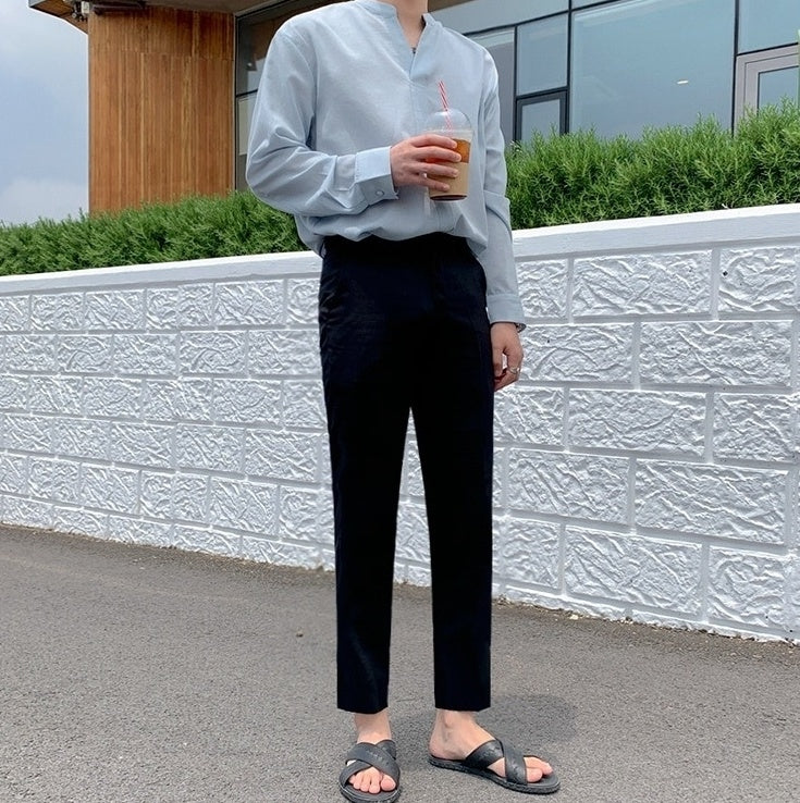 Autumn Casual Linen Long Sleeve Shirt
