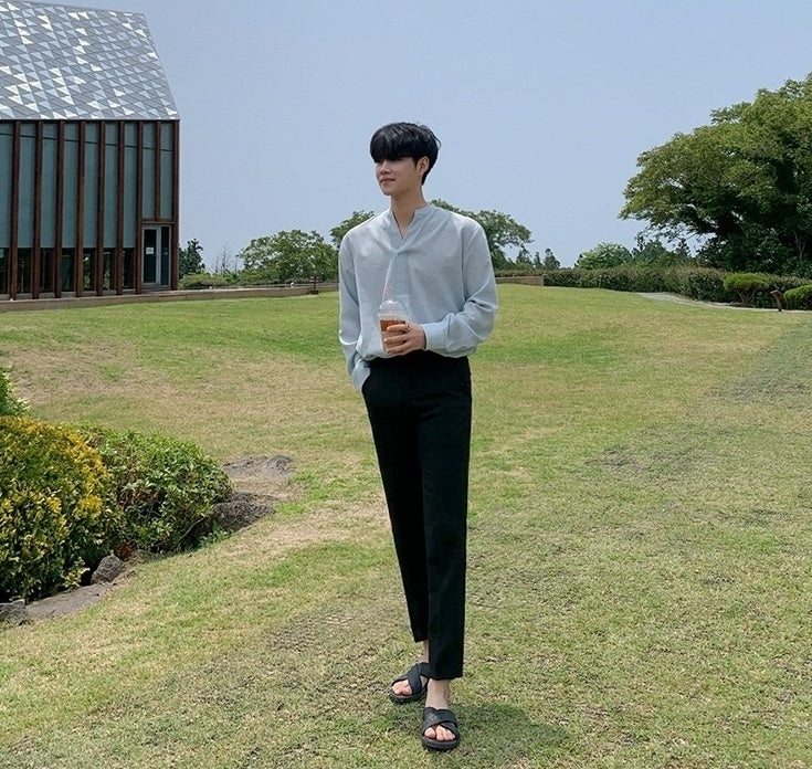 Autumn Casual Linen Long Sleeve Shirt