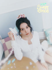 Beige Twist Knit Button-Up Cardigan