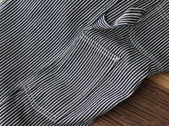 Black And White Striped Pants