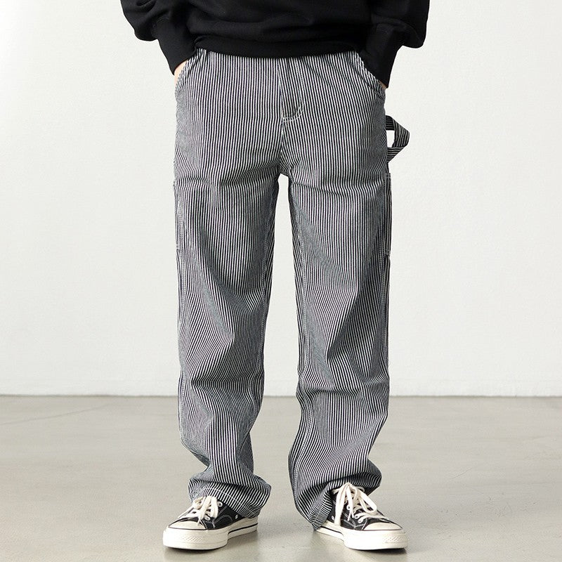 Black And White Striped Pants