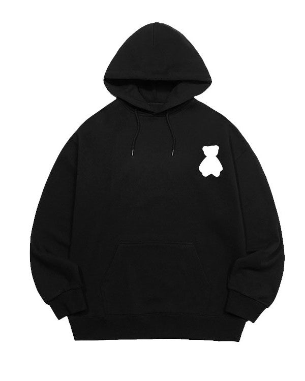 Black Bear Silhouette Hoodie