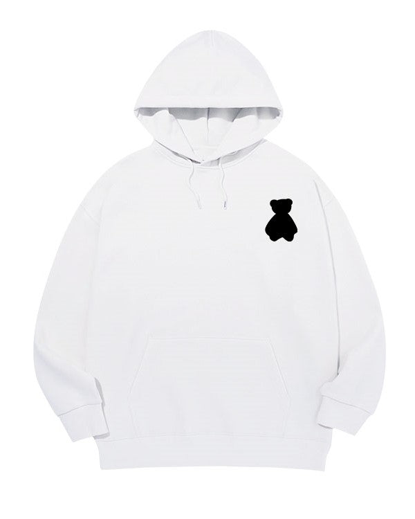 Black Bear Silhouette Hoodie
