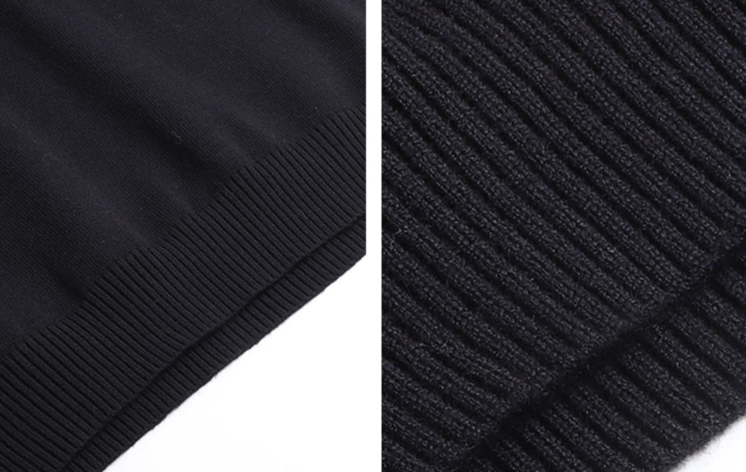 Black Bee Embroidered V-Neck Sweater