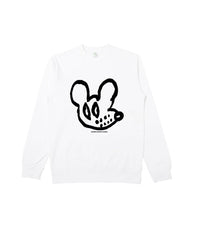 Black Cartoon Mouse Sweatshirt