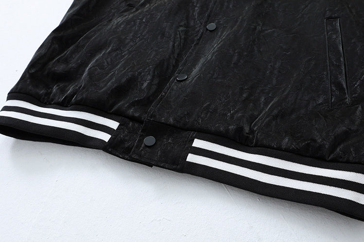 Black Contrasting Velvet Jacket