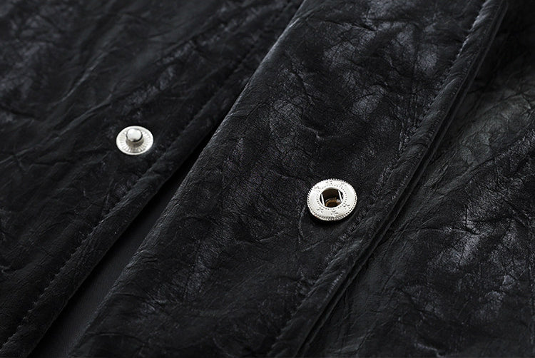 Black Contrasting Velvet Jacket