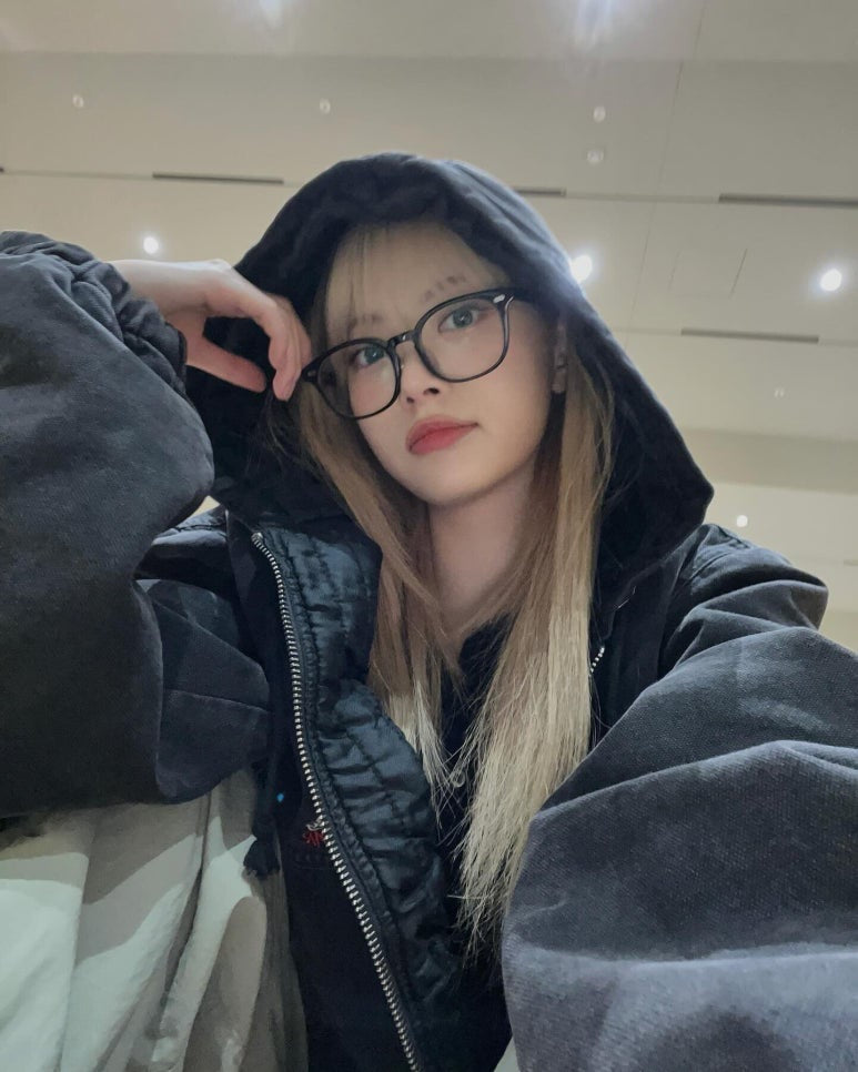 Black Denim Hooded Jacket