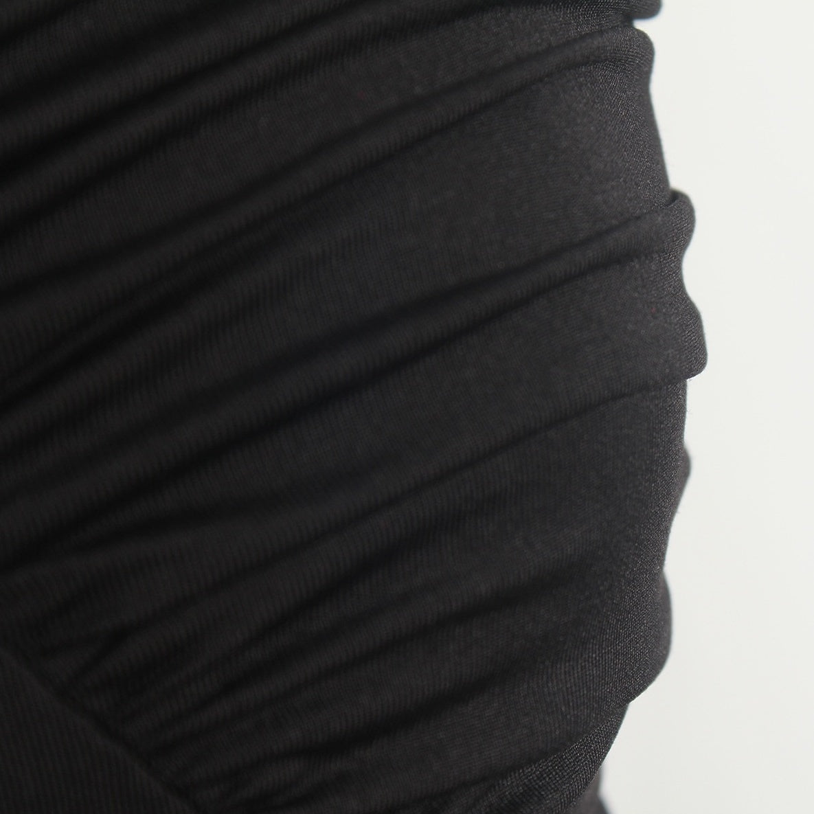 Black Diamond Pleated Tube Top