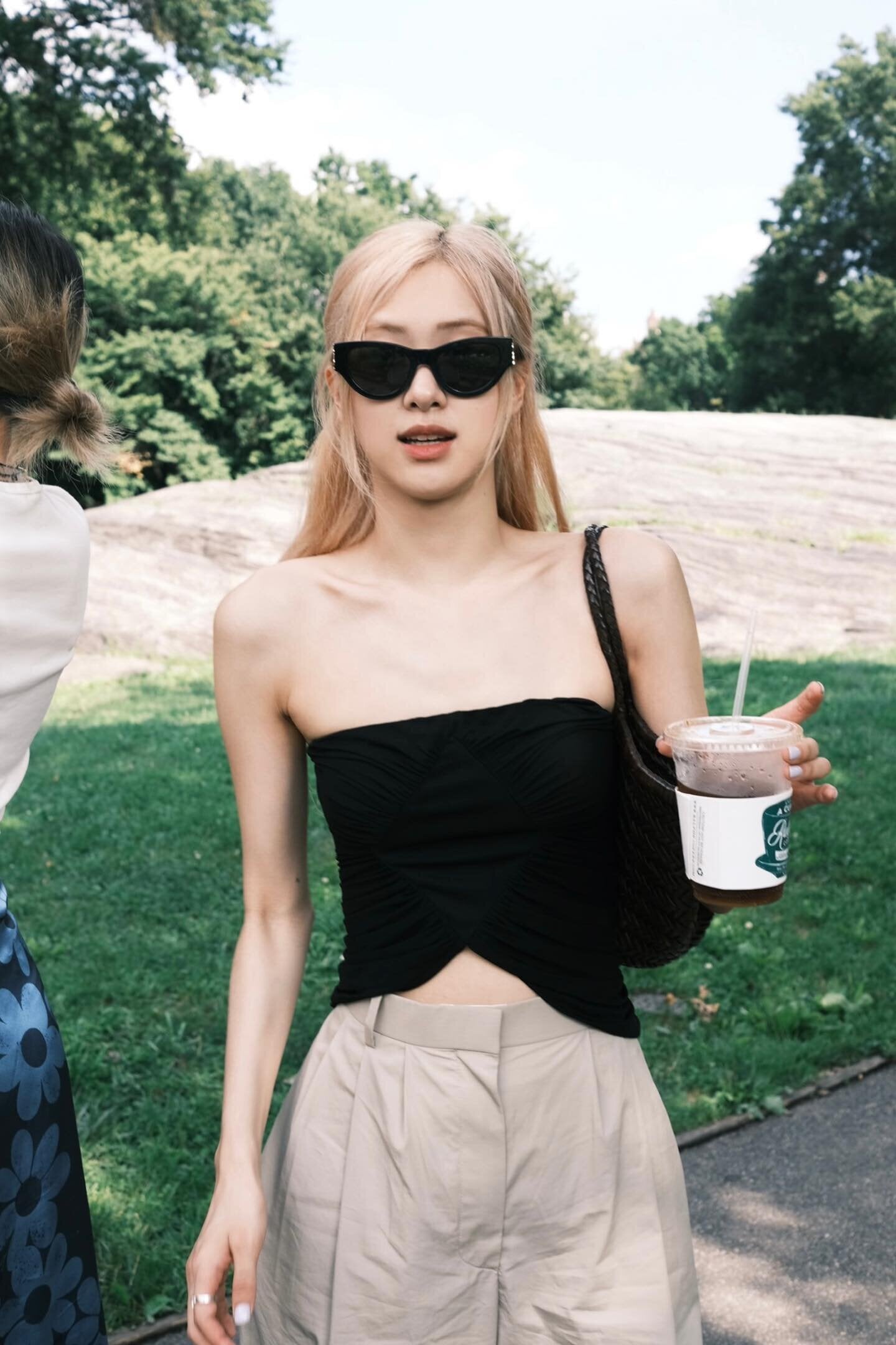 Black Diamond Pleated Tube Top