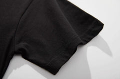 Black Sketch Heart Print T-Shirt