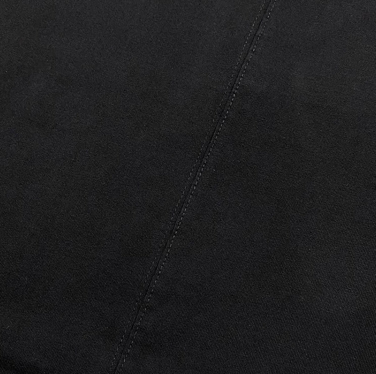Black Four-Hole T-Shirt