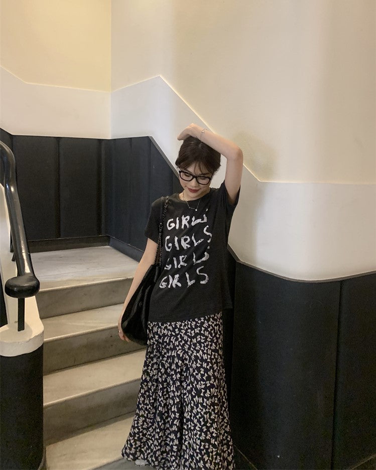 Black Girls Print Graphic T-Shirt