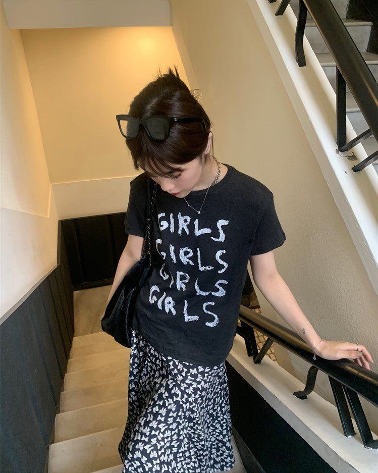 Black Girls Print Graphic T-Shirt