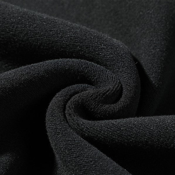 Black Graphic Print Hoodie