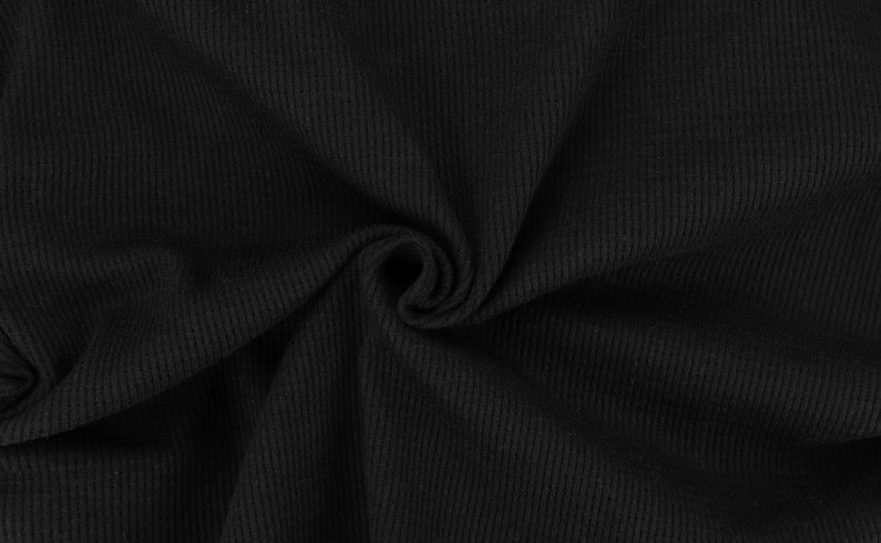Black Halter Neck Drawstring Top
