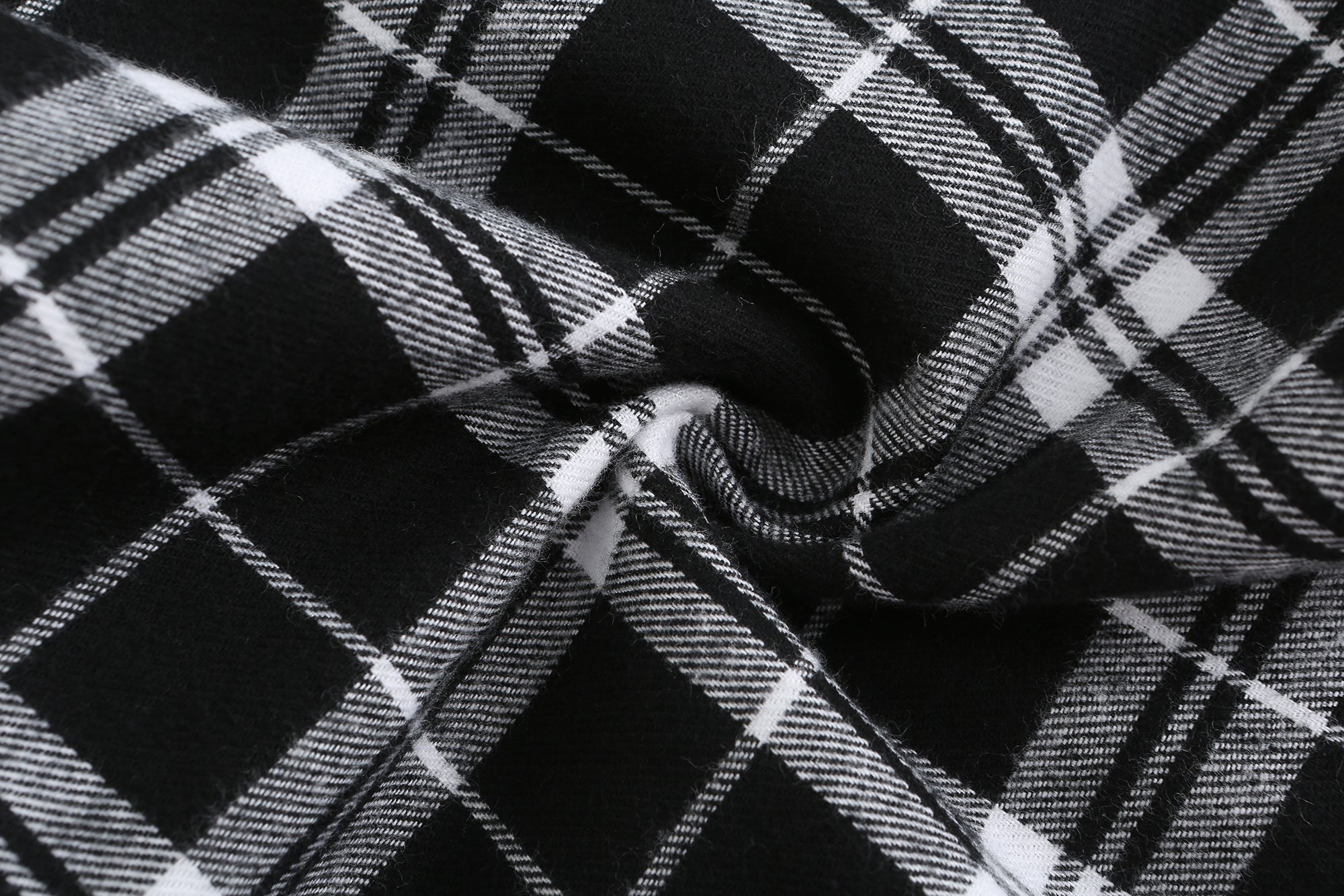 Black Heart Plaid Pants