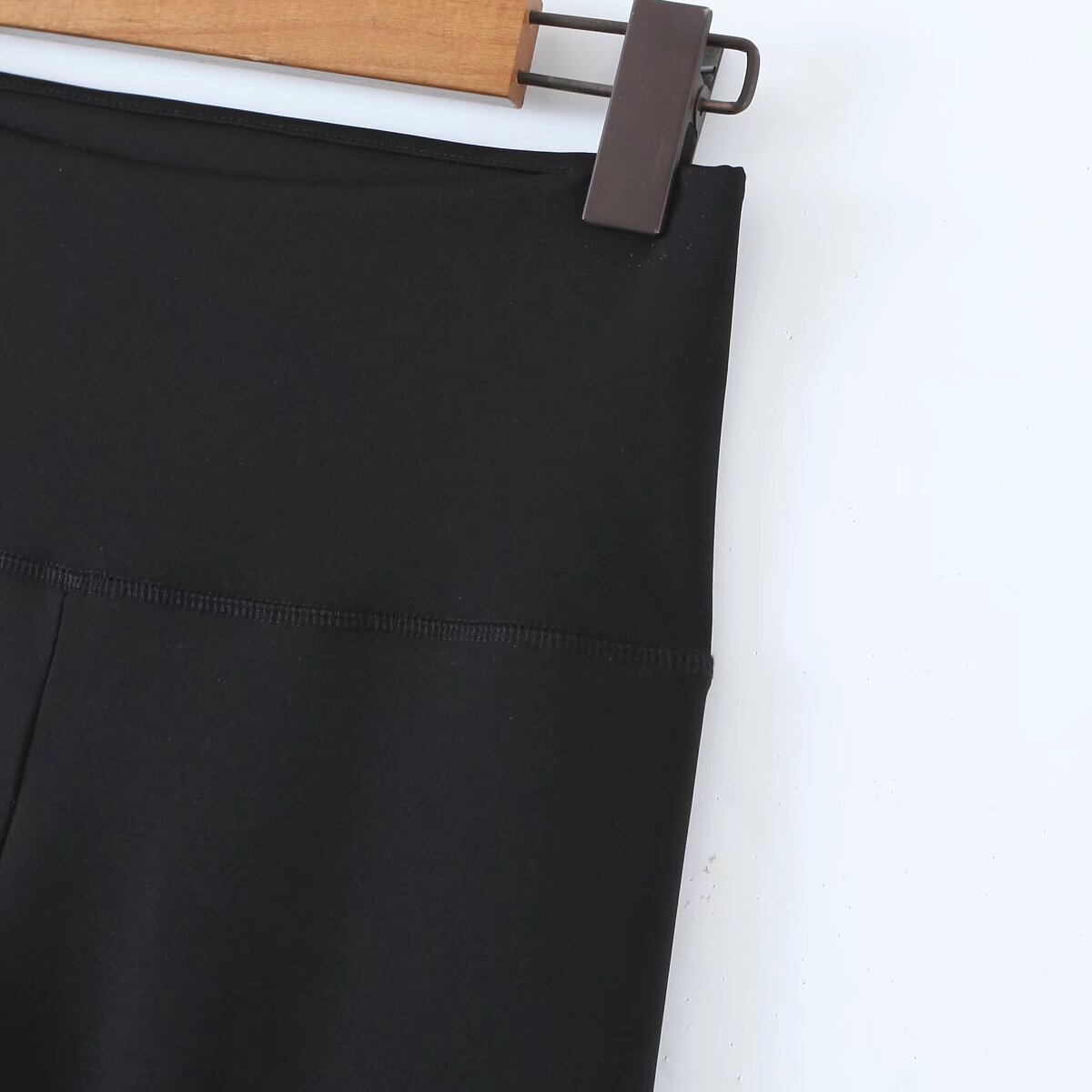 Black High Waist Flared Pants