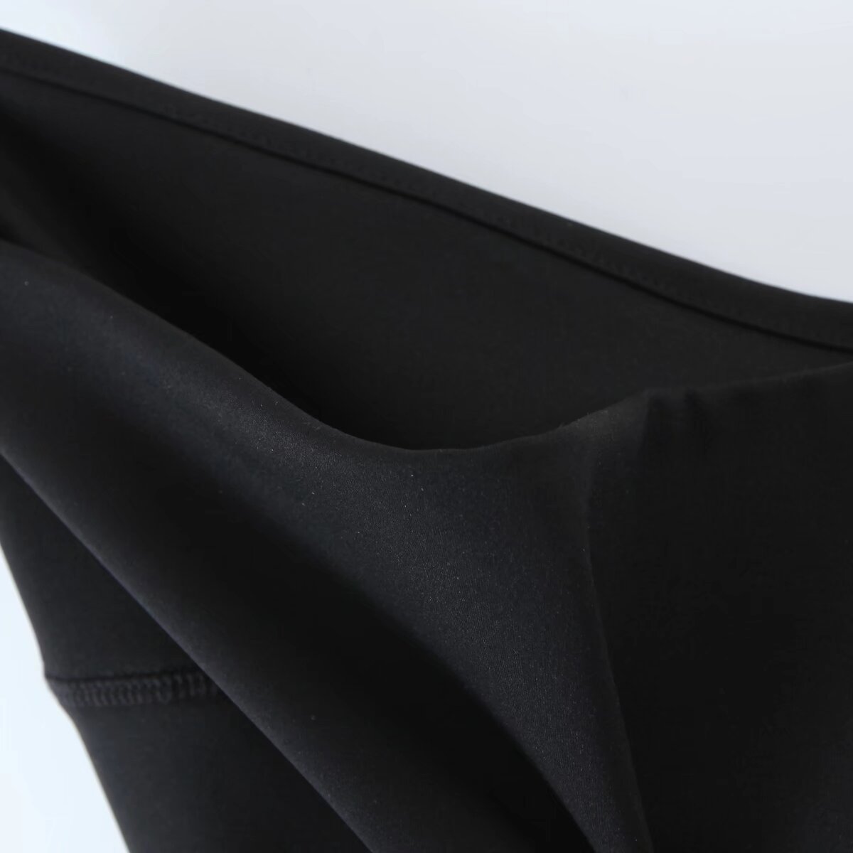 Black High Waist Flared Pants