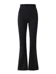 Black High Waist Flared Pants