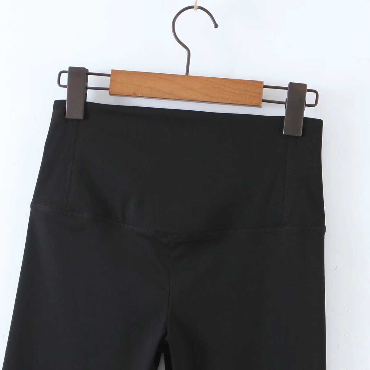 Black High Waist Flared Pants