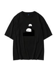 Black Men Print T-Shirt