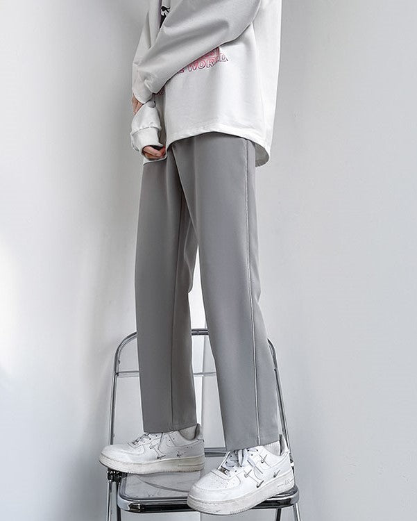 Black Outlined Suit Pants