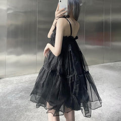 Black See-Through Doll Dress