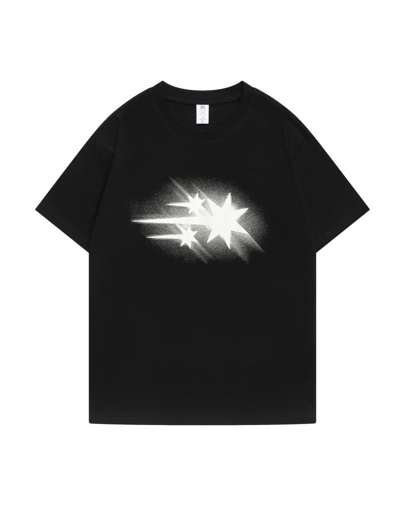 Black Shooting Star T-Shirt
