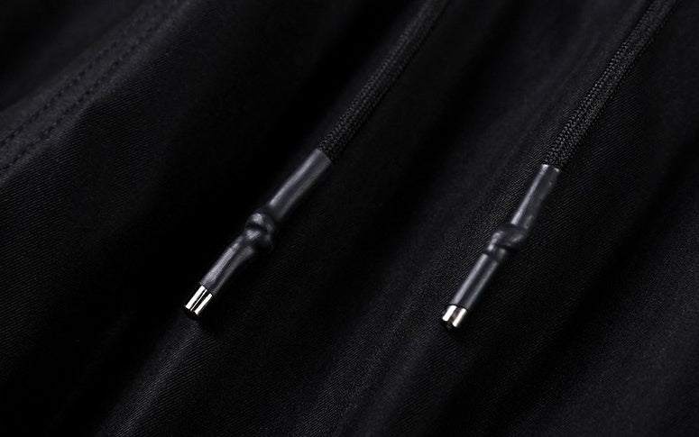 Black Slim Cargo Pants