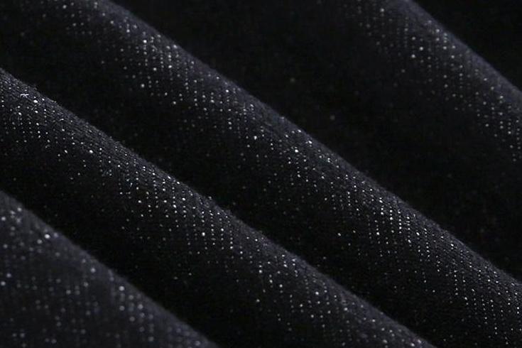Black Slim Fit Denim Pants