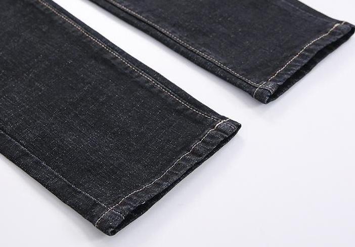 Black Slim Fit Denim Pants