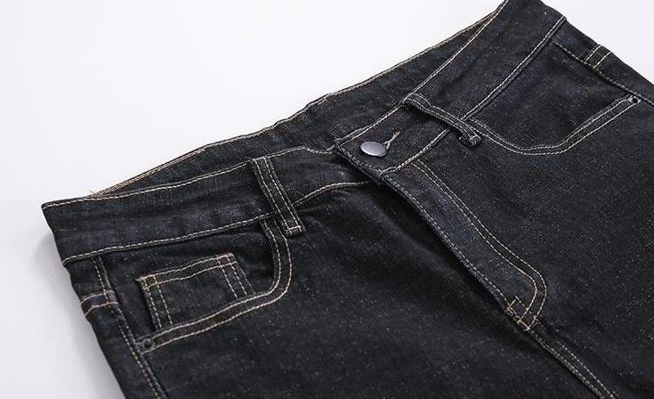 Black Slim Fit Denim Pants