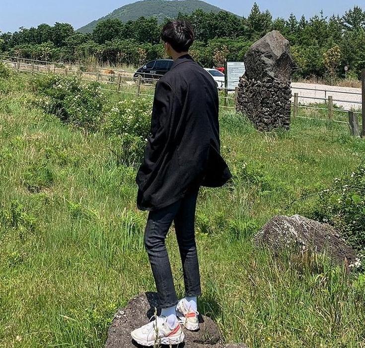 Black Slim Fit Denim Pants