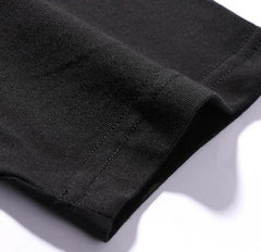 Black Starry Disco Printed T-Shirt
