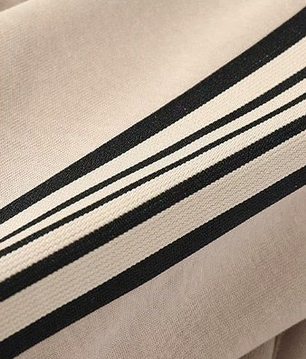 Black Stripes Track Suit Jacket