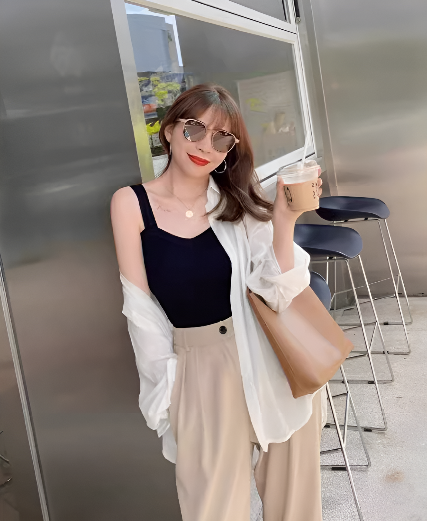Black Sweetheart Neckline Camisole Top