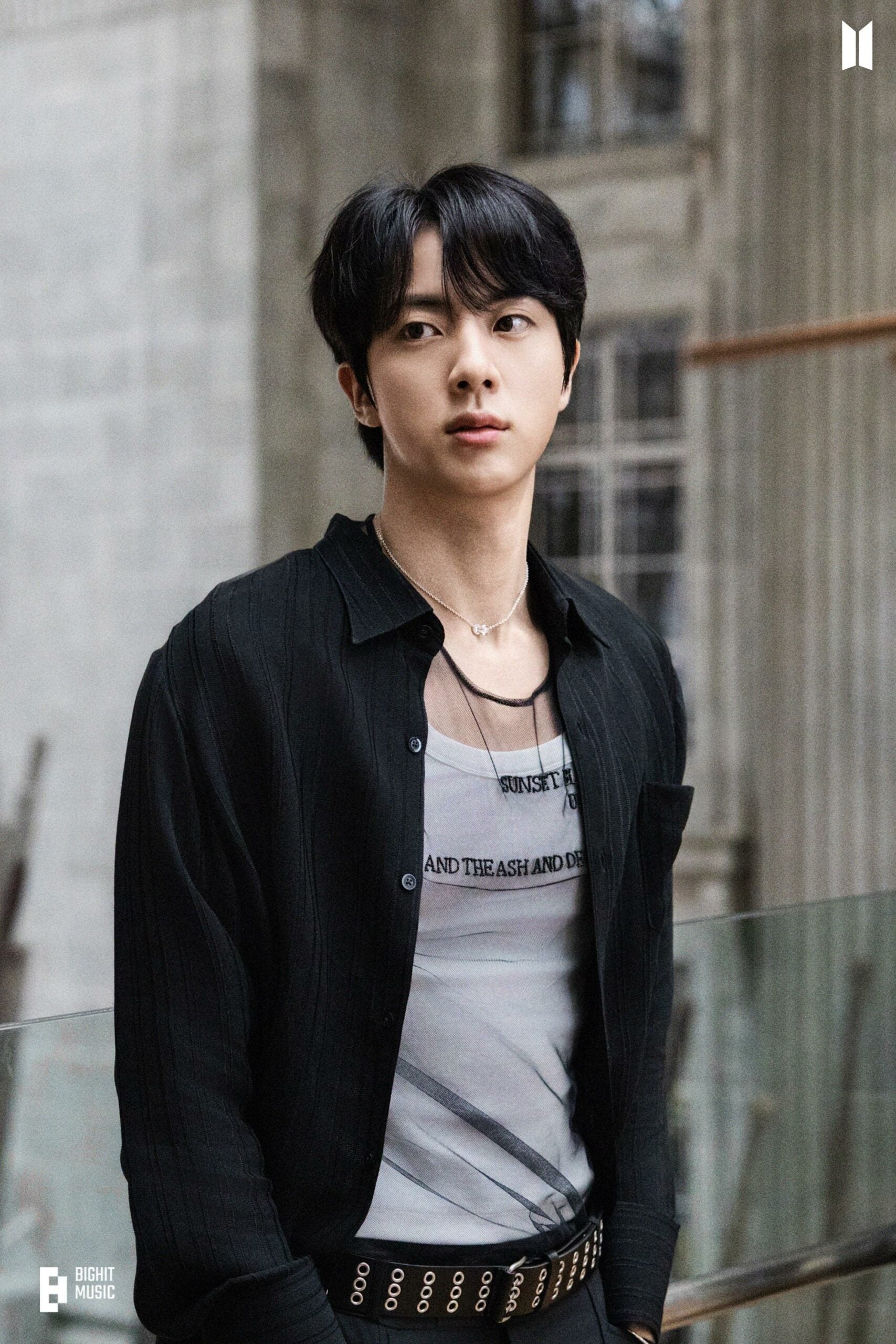 Black Textured Long Sleeves Shirt