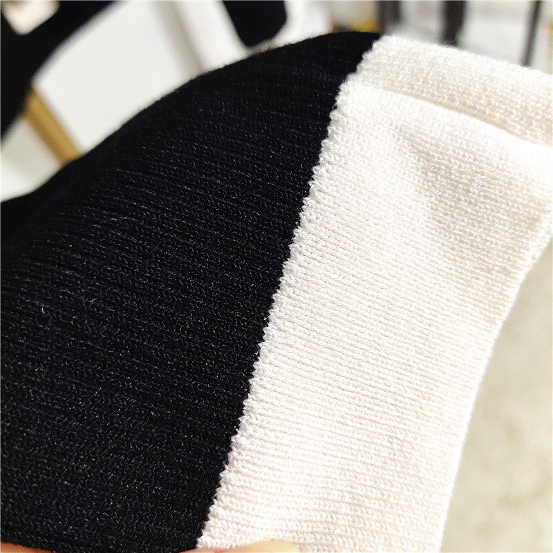 Black Vest-Detailed Cardigan