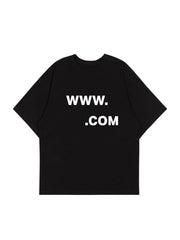 Black WWW Dot Com T-Shirt
