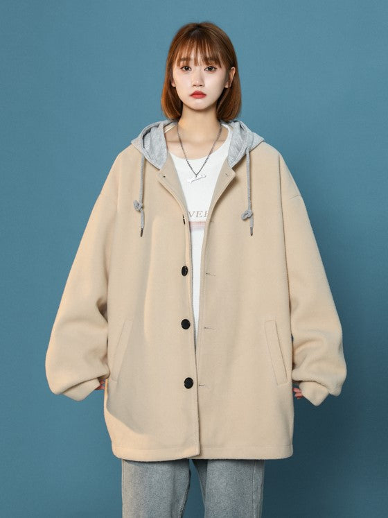 Black Hooded Jacket