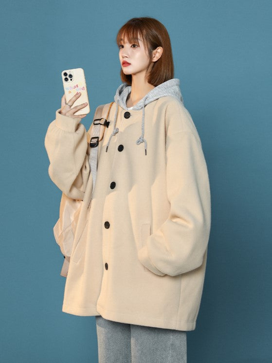 Black Hooded Jacket