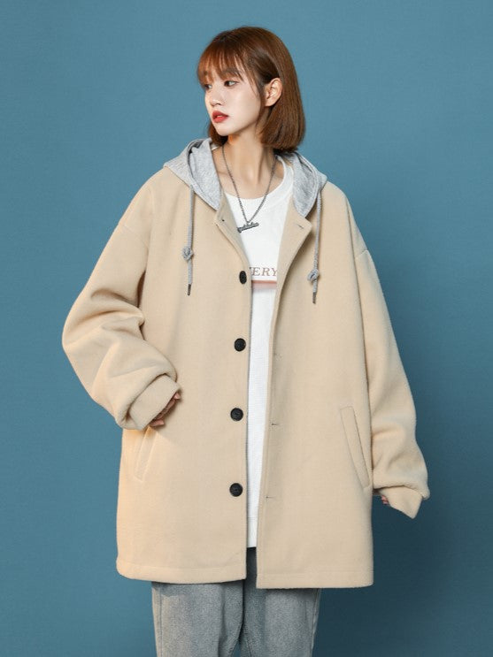 Black Hooded Jacket