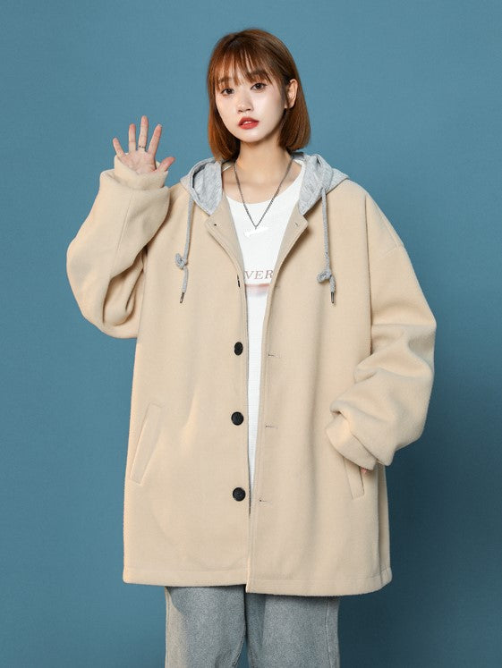 Black Hooded Jacket