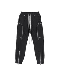 Black Zipper Pants