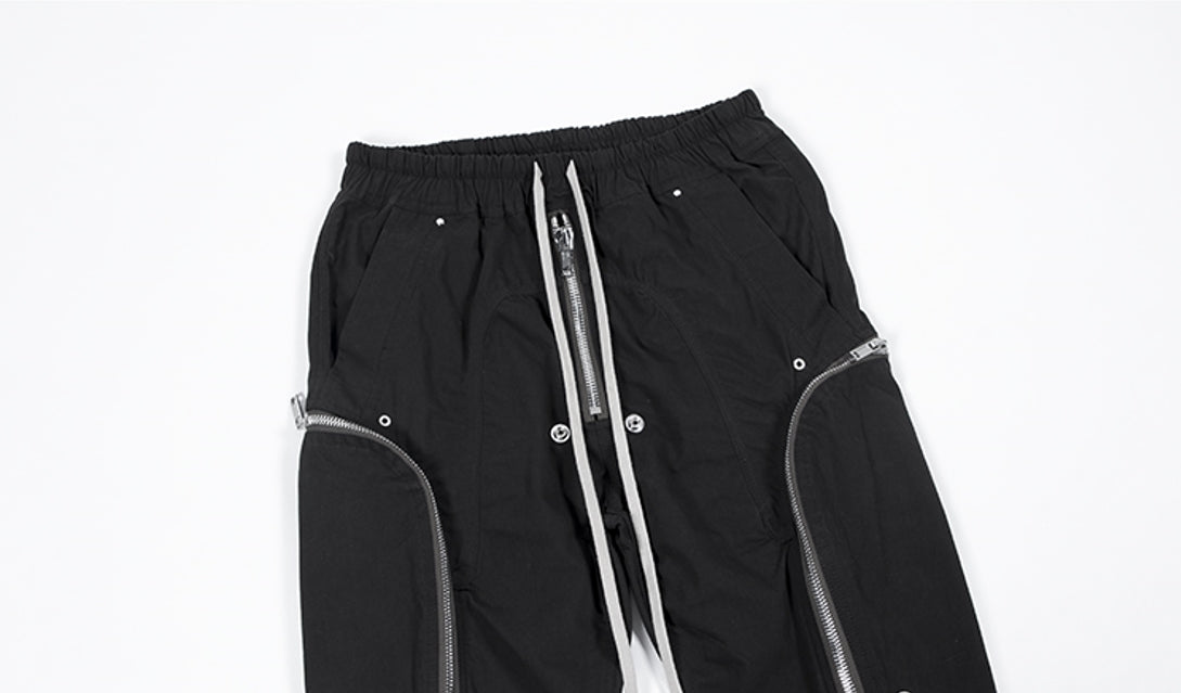 Black Zipper Pants