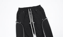 Black Zipper Pants